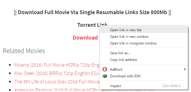 Torrent Downloading From Worldfree4u.trade